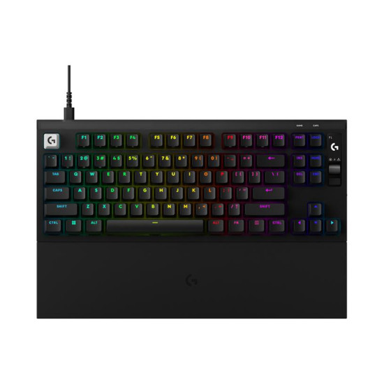 Gaming Mechanical keyboard Logitech G Pro X2 RAPID TKL, Magnetic Analog Linear Switch - Black