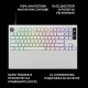 Gaming Mechanical keyboard Logitech G Pro X2 RAPID TKL, Magnetic Analog Linear Switch - White