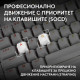 Gaming Mechanical keyboard Logitech G Pro X2 RAPID TKL, Magnetic Analog Linear Switch - White