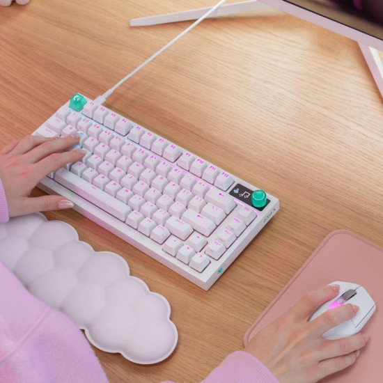 Gaming Mechanical keyboard Logitech G316 X 75 - Hot-Swappable Tactile Switch - White