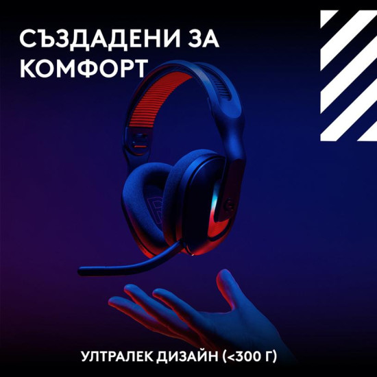 Gaming Wireless Headset Logitech ASTRO A20 X Lightspeed - Black