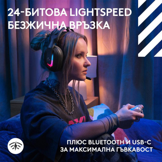 Gaming Wireless Headset Logitech ASTRO A20 X Lightspeed - Black