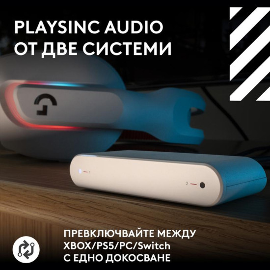 Gaming Wireless Headset Logitech ASTRO A20 X Lightspeed - White