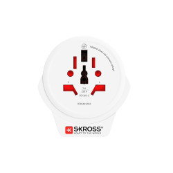 Skross универсален адаптер World to UK, USB