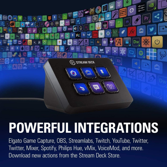 Elgato Stream Deck Mini - 6LCD Buttons