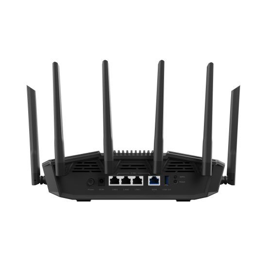 Безжичен рутер ASUS RT-BE90U Tri-Band WiFi7 BE9400 (802.11be), Ai Mesh