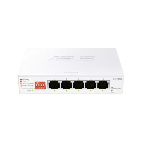 Ethernet Switch ASUS QG-U1050 5-Port 5 x 2.5Gbps ports, Unmanaged