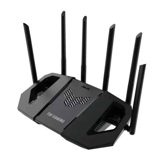 Безжичен рутер ASUS TUF Gaming BE6500 Dual-Band WiFi7 (802.11be), Ai Mesh
