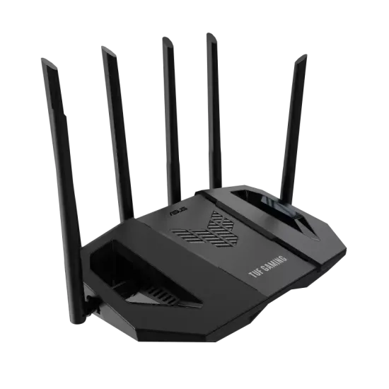 Безжичен рутер ASUS TUF Gaming BE6500 Dual-Band WiFi7 (802.11be), Ai Mesh