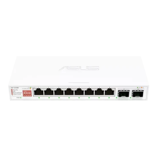 Ethernet Switch ASUS QG-U1080 8-Port 8 x 2.5Gbps ports, Unmanaged
