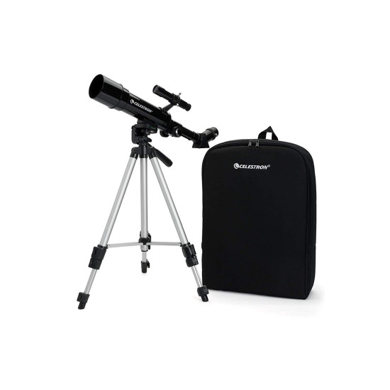 Портативен телескоп Celestron TRAVEL SCOPE 50, Рефрактор в комплет с раница
