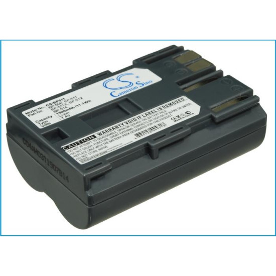 Camera Battery for CANON BP-511 LiIon 7.4V 1500mAh CAMERON SINO