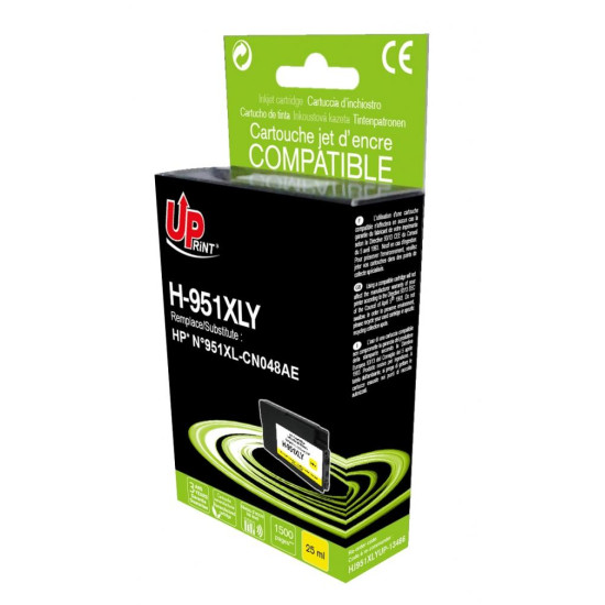 Ink cartridge UPRINT CN048AE HP, Yellow