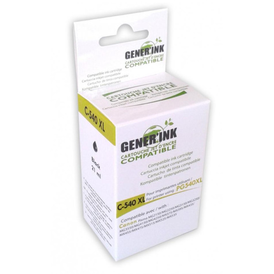 Ink cartridge GENERINK  PG-540XL CANON, Black