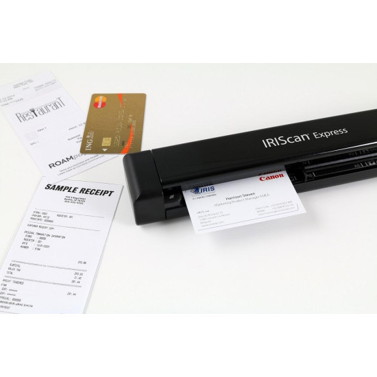Преносим скенер iris IRIScan Express 4, A4, 8 стр/минута, USB 2.0
