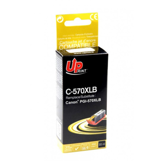 Ink cartridge UPRINT PGI 570XL CANON, Black