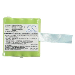 Camera Battery for Two-Way Radio CS-UBP380TW  UNIDEN BP-40 BP-38  BP-39 4,8V 600mA Cameron Sino