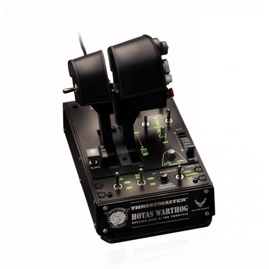 Joystick Thrustmaster HOTAS Warthog, Dual Throttles for PC, Black