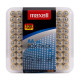MAXELL Alkaline batteries LR6 AA 10x10 / 100 pcs packs in PVC box 
