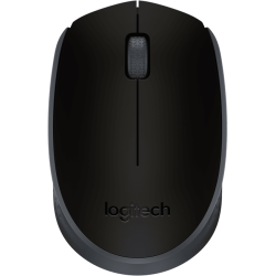 Wireless optical mouse LOGITECH M171, Black, USB