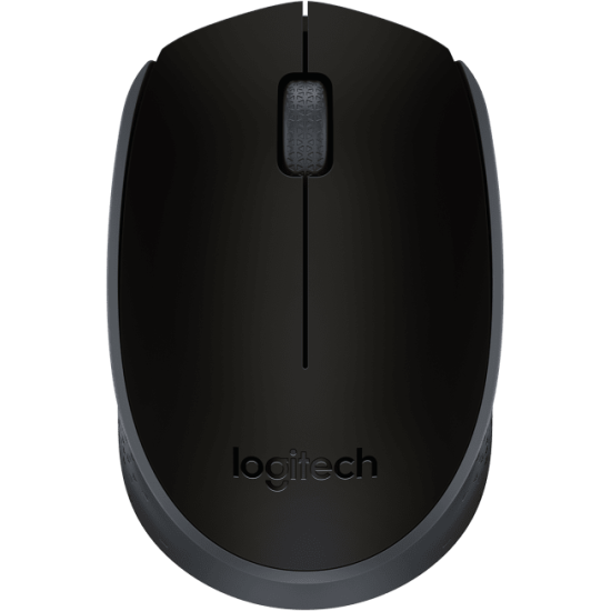Wireless optical mouse LOGITECH M171, Black, USB