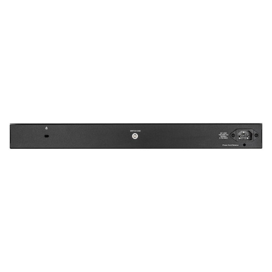 Суич D-Link DGS-1210-52, 48 портов 10/100/1000 Base-T port with 4 x 1000Base-T /SFP ports, управляем, за монтаж в шкаф