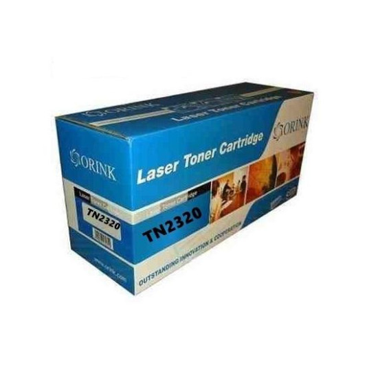 Toner Cartridge ORINK TN-2320 / TN2320 BROTHER, 2600k., Black