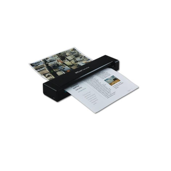 Преносим двустранен скенер IRIS IRIScan Executive 4, A4, USB 2.0, Черен, 8 стр/минута