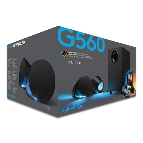 Speakers Logitech G560 RGB, 120W