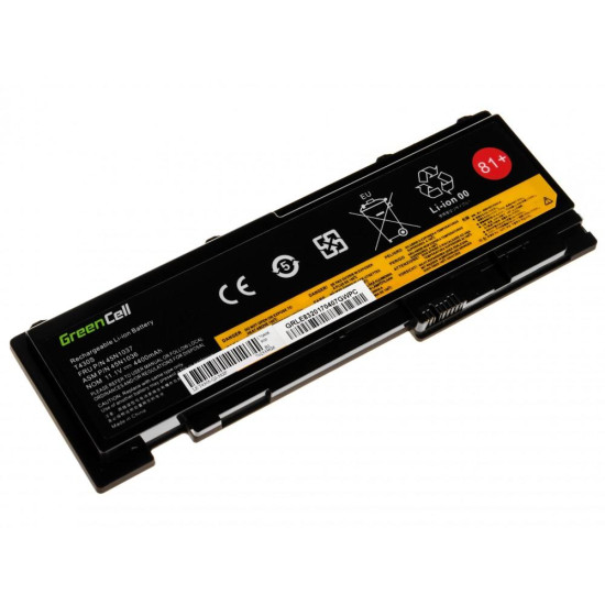 Батерия  за лаптоп GREEN CELL Lenovo ThinkPad T430S T430SI 42T4844, 11.1V, 4400mAh