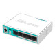 Рутер MiKrotik RB750R2, 10/100 Mbps, PoE, 64 MB, CPU 850MHz, Бял