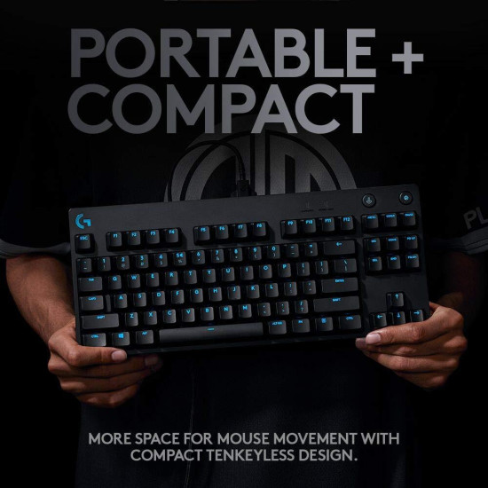 Геймърска механична клавиатура Logitech G Pro Clicky RGB 