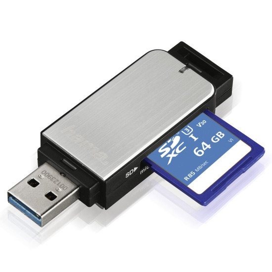 Hama USB 3.0 Card Reader, 123900
