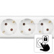 Hama 3-Way Power Strip, 108842