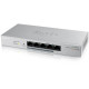 Суич 5-портов ZyXEL GS-1200-5HPV2, Web Managed, Gigabit, PoE