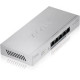 Суич 5-портов ZyXEL GS-1200-5HPV2, Web Managed, Gigabit, PoE