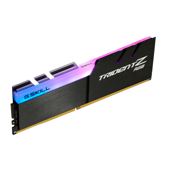 Памет G.SKILL Trident Z RGB 32GB(2x16GB) DDR4 3200MHz F4-3200C16D-32GTZR