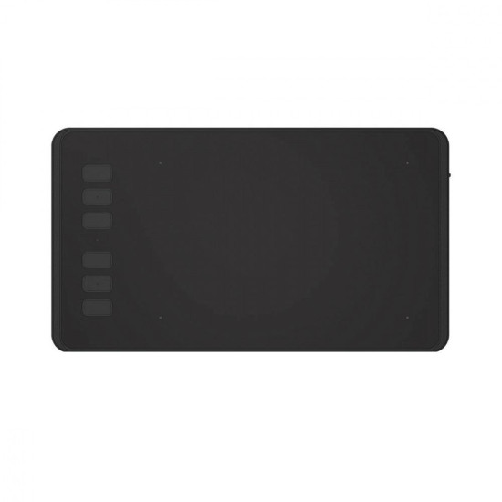Graphic Tablet HUION Inspiroy H640P, USB, Black