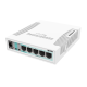 Суич MikroTik RB260GS CSS106-5G-1SR2, 10/100/1000Mbit, 128 KB, PoE, SwOS