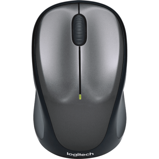 Безжична оптична мишка LOGITECH M235, USB, 1000dpi, Черна