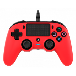 Wired Gamepad Nacon Wired Compact Controller, Red