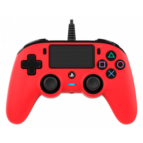 Wired Gamepad Nacon Wired Compact Controller, Red