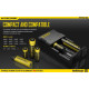 Universal Charger i2 LiIon & NIMH 18650; CR123; AA; AAA; C;D  NITECORE