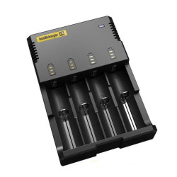 Universal Charger  i4 LiIon & NIMH 18650; CR123; AA; AAA; C;D  NITECORE