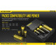 Universal Charger  i4 LiIon & NIMH 18650; CR123; AA; AAA; C;D  NITECORE