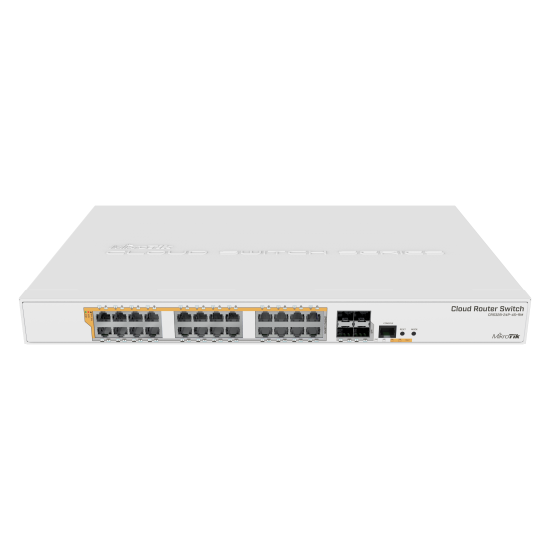 Switch Mikrotik CRS328-24P-4S-RM, 24xGigabit LAN, L2/L3, 4xSFP+ cages