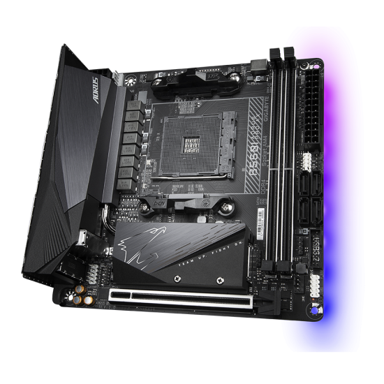 Дънна платка GIGABYTE B550I AORUS PRO AX, Socket AM4