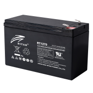 Lead Battery (RT1270) AGM  12V / 7Ah - 151 / 65 / 94 mm T2  RITAR