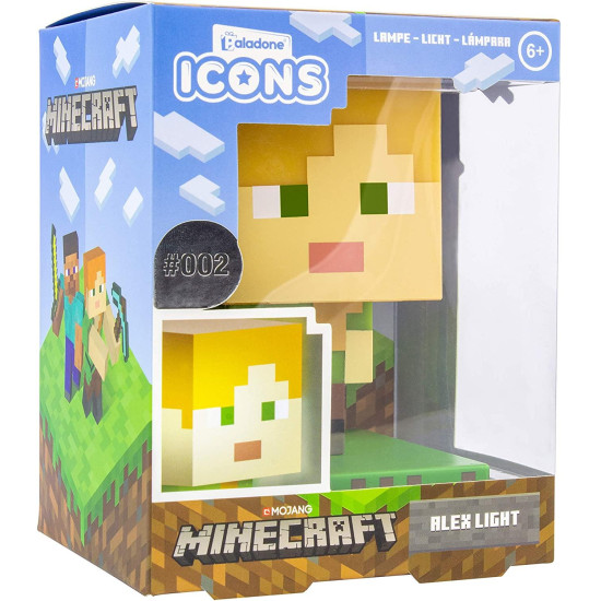 Paladone Minecraft: Alex Icon Light BDP
