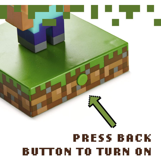 Статуетка Paladone Minecraft: Steve Icon Light BDP